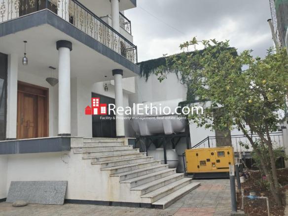 7BR G+2+ Basement House for Rent, Bole Wolo Sefer, Addis Ababa, Ethiopia.