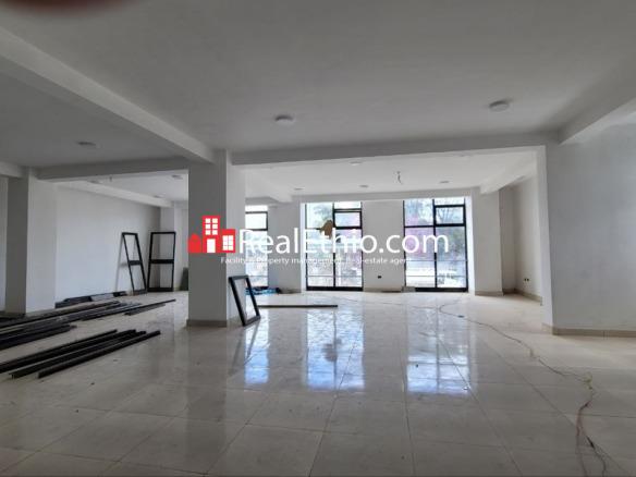 Store or Restaurant space for Rent, Meskel Square Meshuwalekiya, Addis Ababa, Ethiopia.