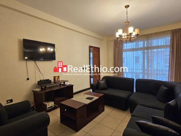 3BR Furnished Apartment for Rent, Kazanchis by ECA, Addis Ababa, Ethiopia.