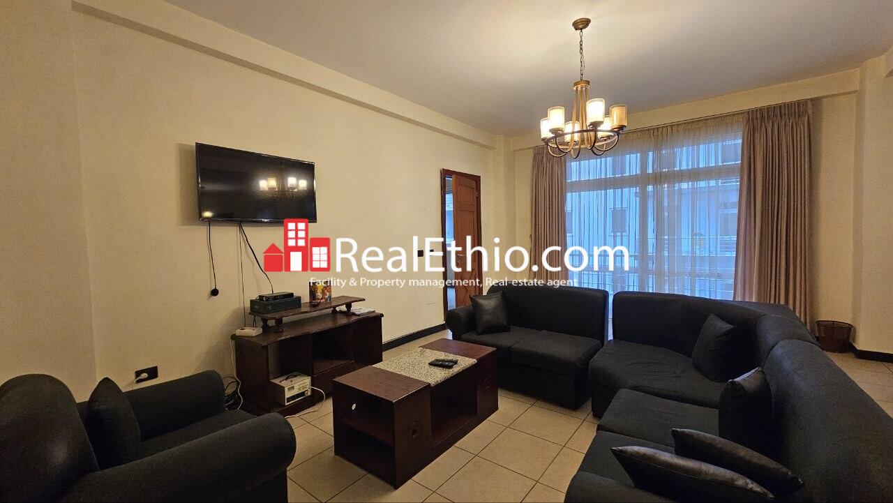 3BR Furnished Apartment for Rent, Kazanchis by ECA, Addis Ababa, Ethiopia.