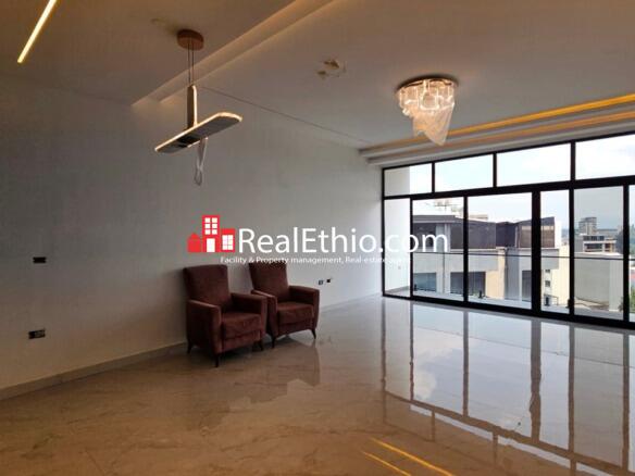 3BR Apartment for Rent, Gerji Ministroch, Addis Ababa, Ethiopia.