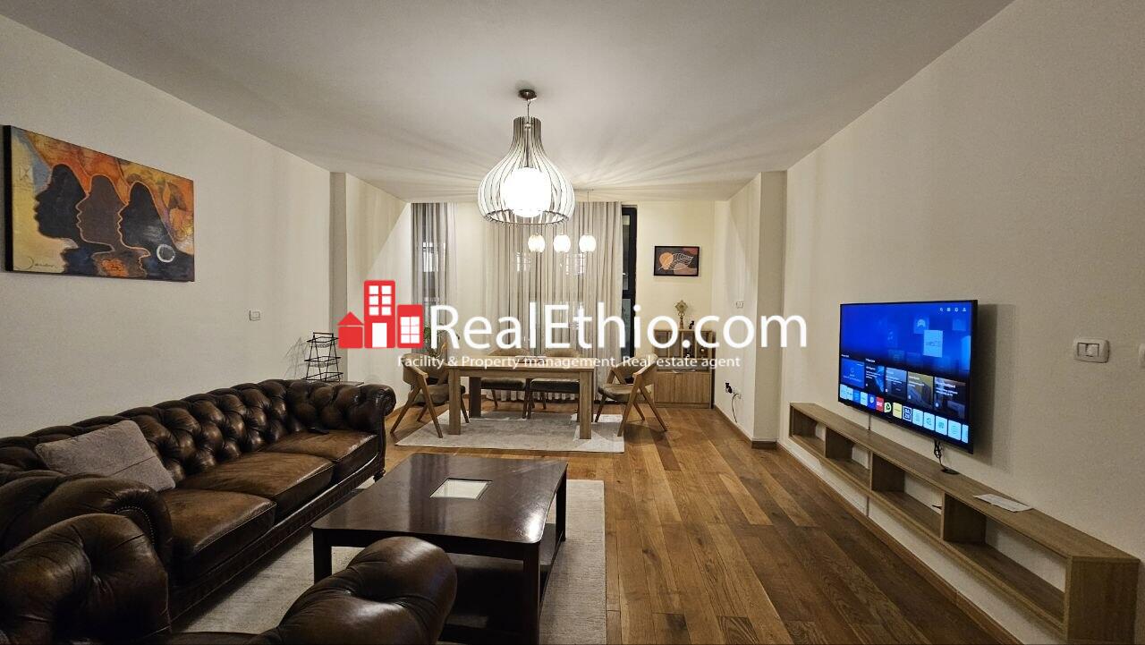 2BR Furnished Apartment for Rent, Bole Atlas, Addis Ababa, Ethiopia.