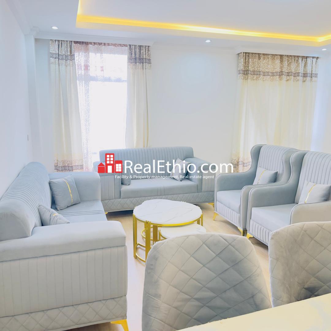 3BR Furnished Apartment for Rent, Kebena Near British Embassy , Addis Ababa, Ethiopia.