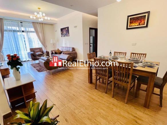 3BR Furnished Apartment for Rent, Bole Wolosefer, Addis Ababa, Ethiopia.