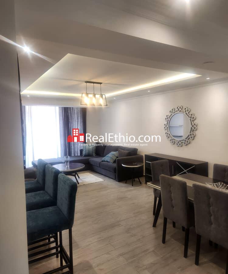3BR Furnished Apartment for Rent, Kasanchis, Addis Ababa, Ethiopia.