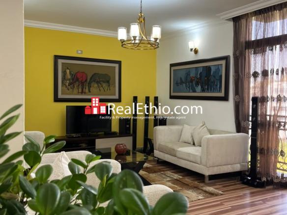 3BR Furnished Apartment for Rent, Kazanchis, Addis Ababa, Ethiopia.